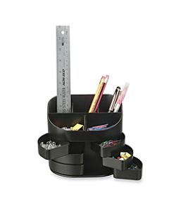 OIC 2200 Series Double Supply Desktop Organizer, Black