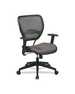 Office Star Matrex Mesh Back Task Chair, Latte/Black