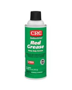 CRC Red Grease, 16 Oz Aerosol Cans, Pack Of 12 Cans