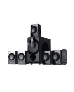 BeFree Sound BFS-460 5.1-Channel Bluetooth Surround Sound Speaker System, 11inH x 19inW x 22inD, Black, 99595506M