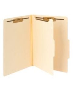 Smead Manila Classification Folders, 1 Divider, Legal Size, Box Of 10