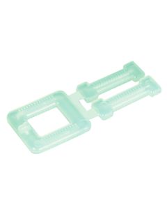 Plastic Buckles For Poly Strapping, 1/2in, Case Of 1,000