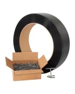 Office Depot Brand General-Purpose Poly Strapping Kit, 9,000ft, 1 Kit