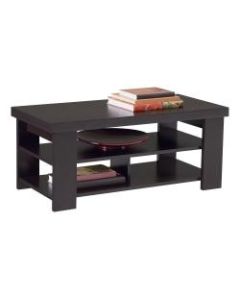 Ameriwood Home Coffee Table, Rectangle, Black Forest