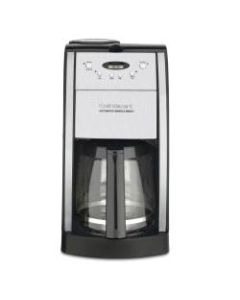 Cuisinart DGB-550BKP1 Grind & Brew 12-Cup Automatic Coffeemaker, Black/Silver