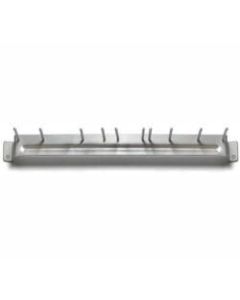Carlisle Aluminum Broom/Brush Holder, 17in, Silver
