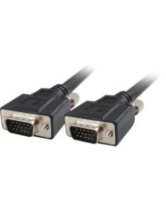 Comprehensive Pro AV/IT Series VGA HD 15 Pin Plug to Plug Cables 6 ft - 6 ft VGA Video Cable for Video Device - First End: 1 x 15-pin HD-15 Male VGA - Second End: 1 x 15-pin HD-15 Male VGA - 26 AWG