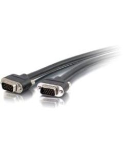 C2G 15ft VGA Cable - Select - In Wall Rated - M/M - VGA for Monitor, Video Device - 15 ft - 1 x HD-15 Male VGA - 1 x HD-15 Male VGA - Black"
