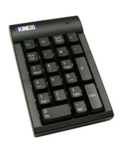 Kinesis Low Force Numeric Ergonomic Keypad For PC, Black