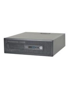 HP ProDesk 400 G1 Refurbished Desktop PC, Intel Core i5, 8GB Memory, 256GB Solid State Drive, Windows 10, OD2-0243