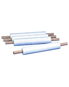 Office Depot Brand Cast Hand Stretch Film With Extended Cores, 80 Gauge, 30in x 1000ft, Pack Of 4