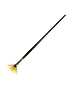 Princeton Series 6300 Paint Brush, Size 8, Fan Bristle, Synthetic, Blue