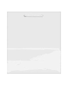 Amscan Extra-Large Glossy Paper Gift Bags, 16-3/4inH x 12-1/4inW x 5-1/2inD, White, Pack Of 4 Bags