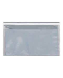 Office Depot Brand Glamour Mailers, 10-1/4inH x 6-1/4inW x 1/16inD, Translucent Silver, Case Of 250 Mailers