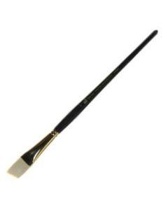 Princeton Series 6300 Paint Brush, Size 12, Angular Bright Bristle, Synthetic, Blue