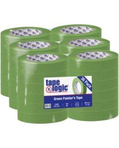 Tape Logic 3200 Painters Tape, 3in Core, 1in x 180ft, Green, Case Of 36