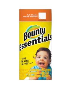 Bounty Essentials 2-Ply Paper Towels, 40 Sheets Per Roll, Pack Of 30 Rolls