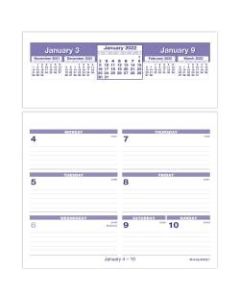 AT-A-GLANCE Flip-A-Week Weekly Refill, 6in x 7in, January To December 2022, SW705X50