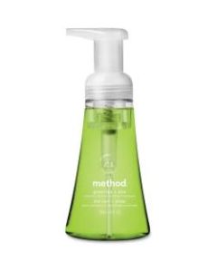 Method Green Tea/Aloe Foaming Hand Wash - Green Tea + Aloe Scent - 10 fl oz (295.7 mL) - Pump Bottle Dispenser - Hand - Green - Non-toxic - 6 / Carton