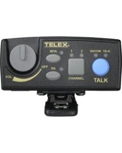 Telex Narrow Band UHF Two-Channel Wireless Synthesized Portable Beltpack - Wireless - Beltpack