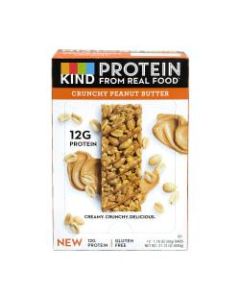 KIND Protein Bar Crunchy Peanut Butter, 1.76 oz, 12 Count