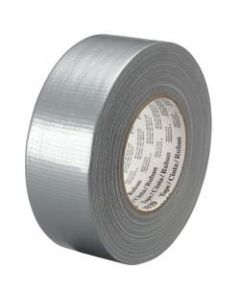 3M 3939 Tartan Duct Tape, 3in Core, 1in x 180ft, Silver, Case Of 3
