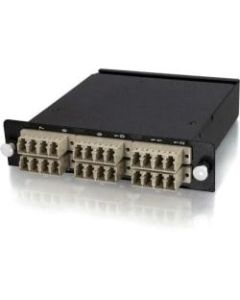 C2G Q-Series 24-Strand MTP-LC Multimode 50/125 Module - 24 x MTP - 24 Port(s) - 24 x RJ-11 - 24 x MT Port(s)