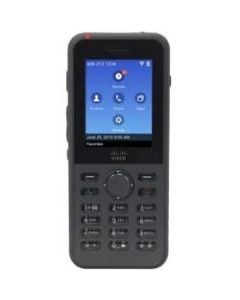 Cisco Wireless IP Phone 8821 World mode device ONLY - Cordless - Wi-Fi, Bluetooth - 2.4in Screen Size - USB - Headphone - 11.50 Hour Battery Talk Time - Black