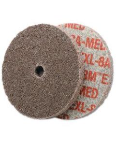 3M Scotch-Brite EXL Unitized Deburring Wheel, 3inH x 1/8inW x 1/4inD, Medium