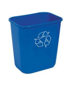 Highmark Recycling Bin, 3.25 Gallons, Blue