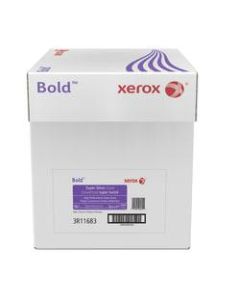 Xerox Bold Digital Super Gloss Cover, Tabloid Extra Size (18in x 12in), 92 (U.S.) Brightness, 10 Pt (219 gsm), FSC Certified, Ream Of 250 Sheets, Case Of 4 Reams