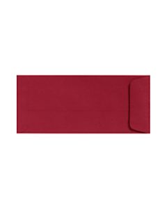 LUX Open-End Envelopes, #10, Peel & Press Closure, Garnet Red, Pack Of 50