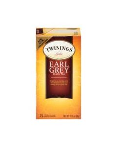 Twinings Earl Grey Tea, 1.41 Oz, Box Of 25