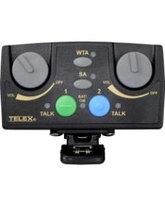 Telex Narrow Band UHF Two-Channel Binaural Wireless Synthesized Portable Beltpack - Wireless - Beltpack