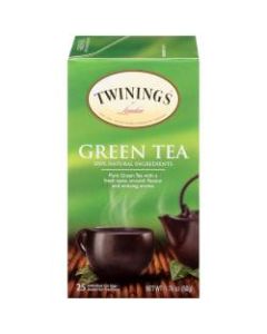 Twinings Green Tea, 2 Oz, Carton Of 25