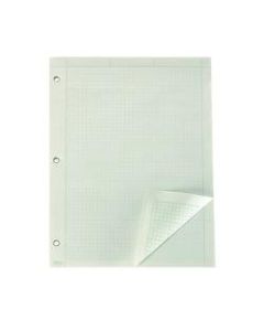 TOPS Engineers Computation Pads, 8 1/2in x 11in, Green, 100 Sheets