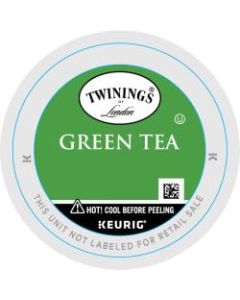 Twinings Green Tea Single-Serve K-Cups, Box Of 24