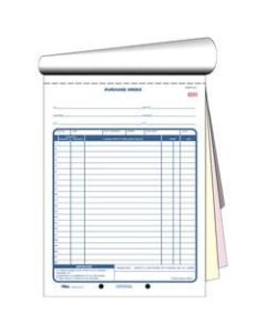 Tops Purchase Order Book, Carbonless, 2 Parts, 8-1/2inx11in