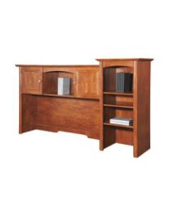 Realspace Broadstreet 65inW Hutch For U-Shaped Desk, Maple