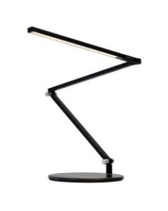 Koncept Z-Bar Mini LED Desk Lamp, Cool Light, 12-3/4inH, Metallic Black