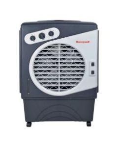 Honeywell CO60PM Portable Air Cooler - Cooler - 850 Sq. ft. Coverage - Remote Control - Dark Gray, White