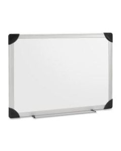Lorell Non-Magnetic Dry-Erase Whiteboard, 96in x 48in, Aluminum Frame With Silver Finish