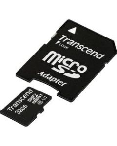 Transcend Premium 32 GB Class 10/UHS-I microSDHC - 90 MB/s Read - 25 MB/s Write