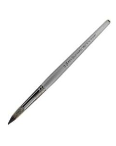 Dynasty Faux Squirrel Paint Brush, Size 18, Round Bristle, Squirrel Hair, Silver