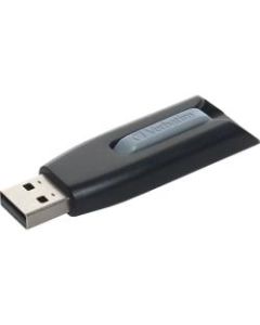 Verbatim Store "n Go V3 USB 3.0 Drive, 128GB, Black/Gray