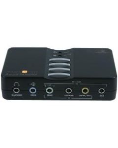 Vantec 7.1 Channel External Sound Box - 7.1 Sound Channels - External - USB - S/PDIF In - S/PDIF Out