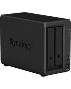 Synology DiskStation DS720+ SAN/NAS Storage System - Intel Celeron J4125 2 GHz - 2 x HDD Supported - 0 x HDD Installed - 2 x SSD Supported - 0 x SSD Installed - 2 GB RAM - Serial ATA Controller