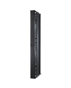 APC by Schneider Electric Cable Manager - Black - 1 Pack - 1U Rack Height