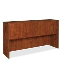 Lorell Essentials Series Hutch, 72inW, Cherry