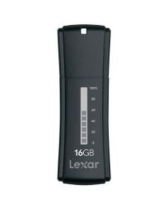 Lexar 16GB JumpDrive Secure II Plus USB 2.0 Flash Drive - 16 GB - USB - External